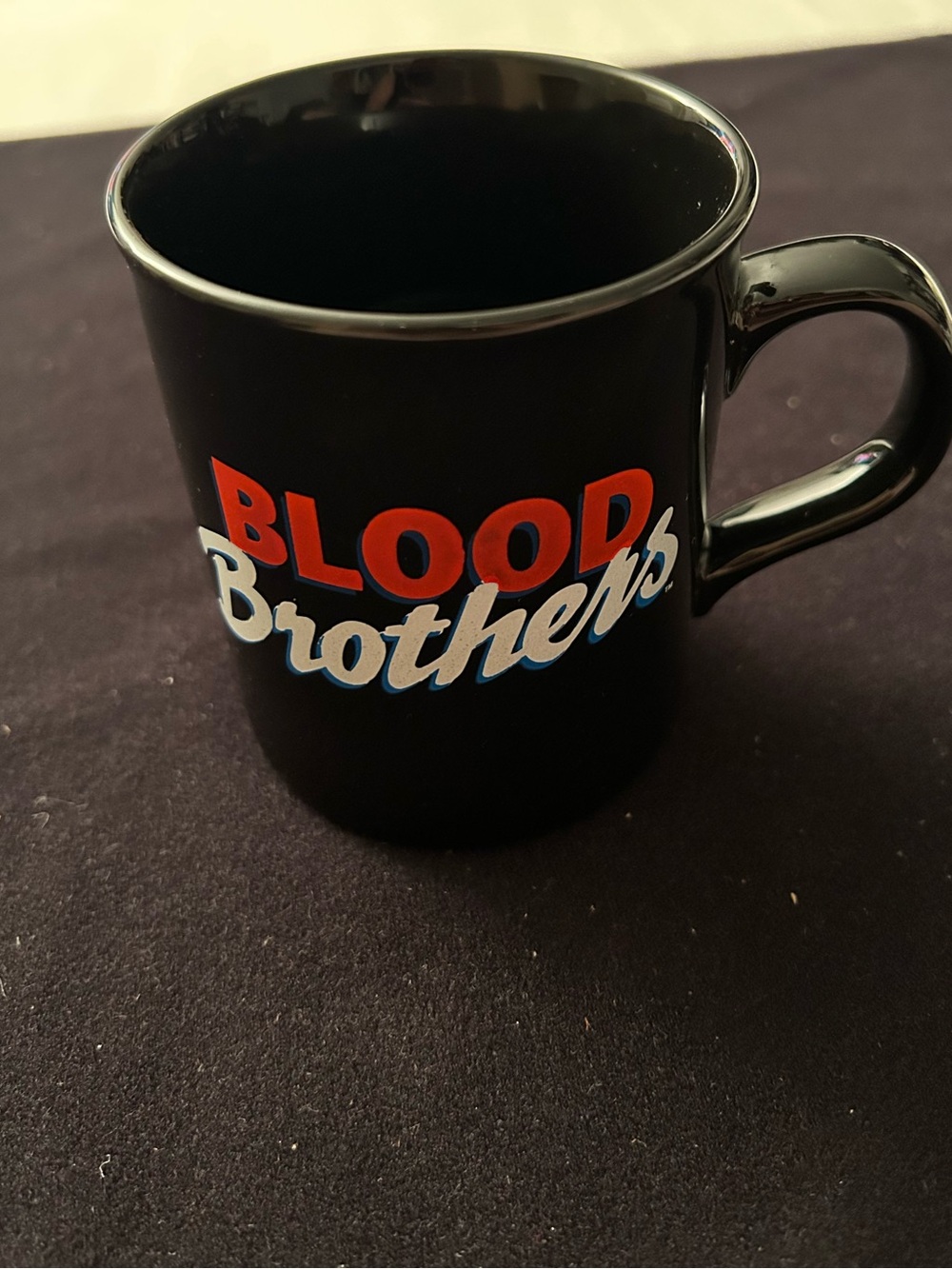 Vintage, “Blood Brothers” Collectible Coffee Mug, Brand New